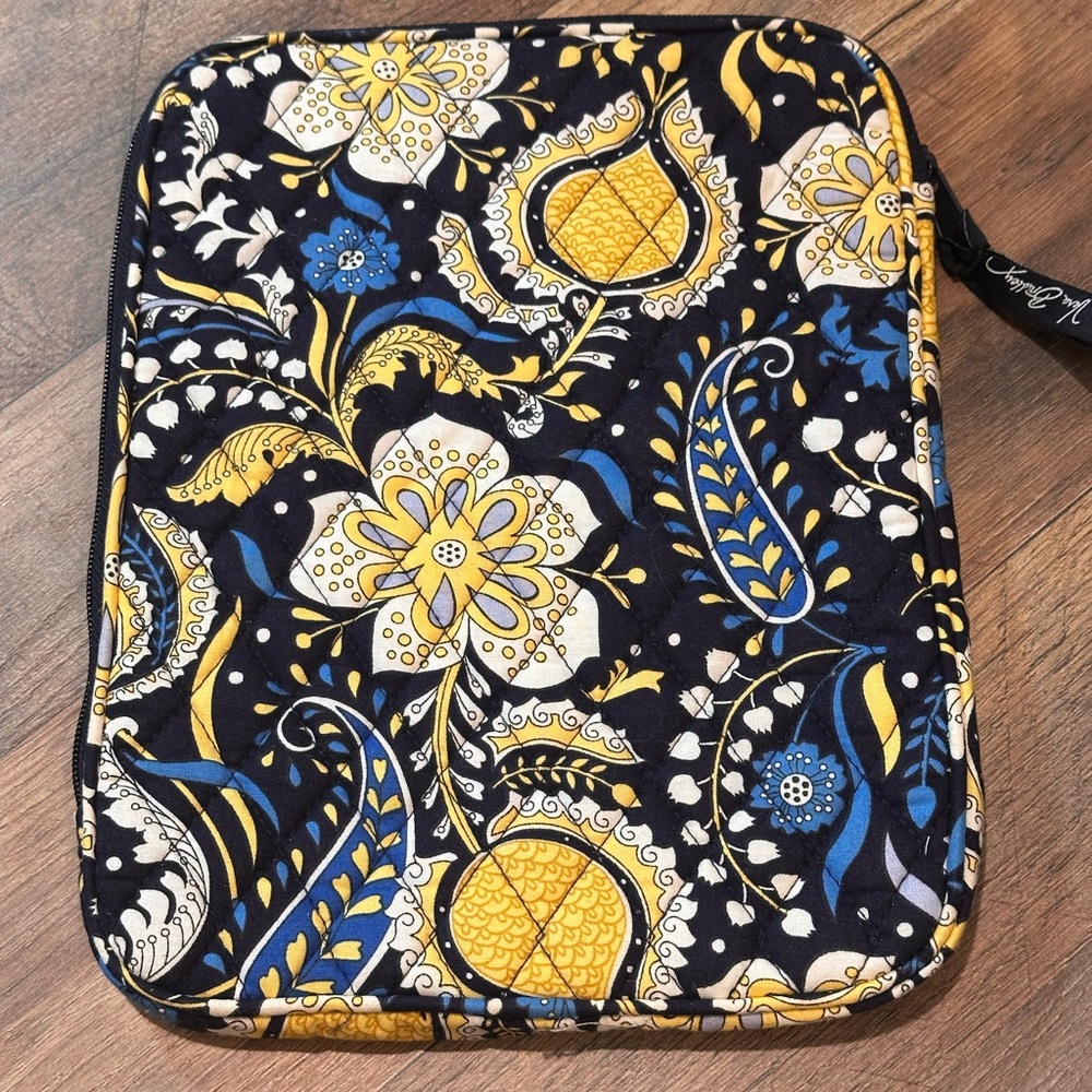 Vera Bradley Blue and Yellow Floral Tablet Case